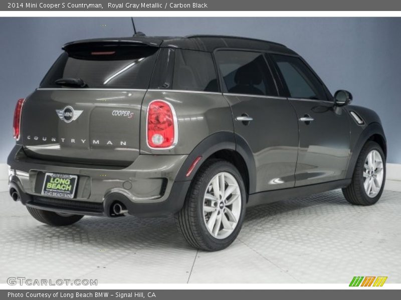 Royal Gray Metallic / Carbon Black 2014 Mini Cooper S Countryman