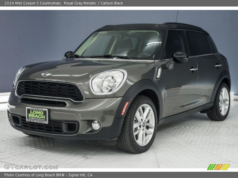 Royal Gray Metallic / Carbon Black 2014 Mini Cooper S Countryman