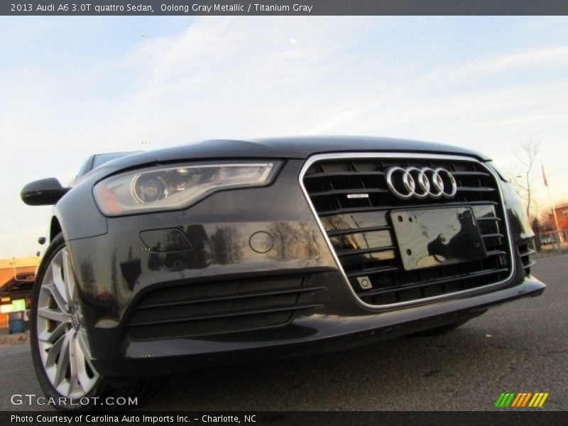 Oolong Gray Metallic / Titanium Gray 2013 Audi A6 3.0T quattro Sedan