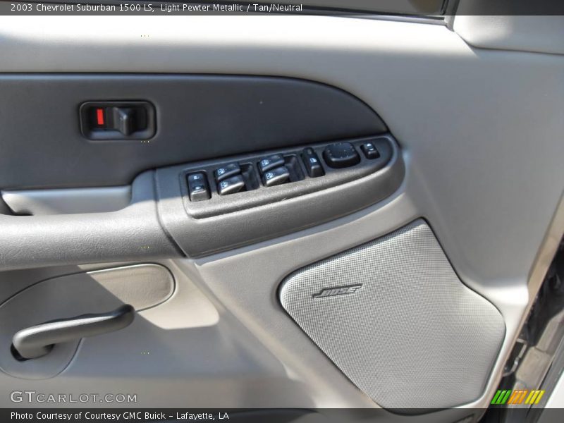 Light Pewter Metallic / Tan/Neutral 2003 Chevrolet Suburban 1500 LS