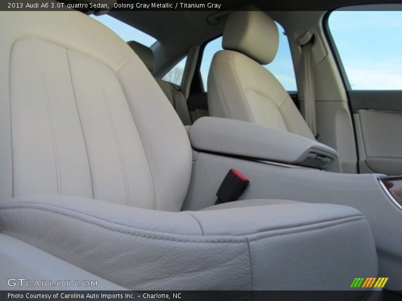 Oolong Gray Metallic / Titanium Gray 2013 Audi A6 3.0T quattro Sedan