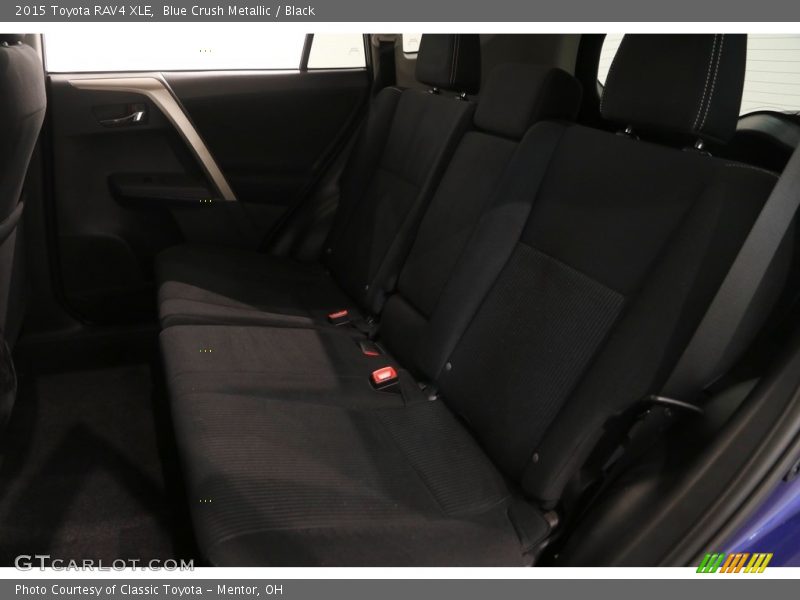 Blue Crush Metallic / Black 2015 Toyota RAV4 XLE