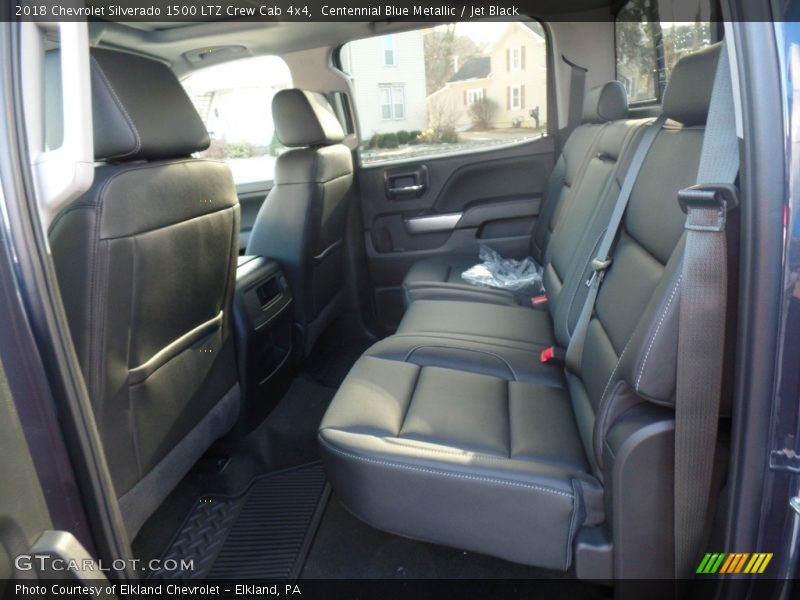 Centennial Blue Metallic / Jet Black 2018 Chevrolet Silverado 1500 LTZ Crew Cab 4x4