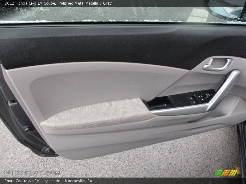 Polished Metal Metallic / Gray 2012 Honda Civic EX Coupe