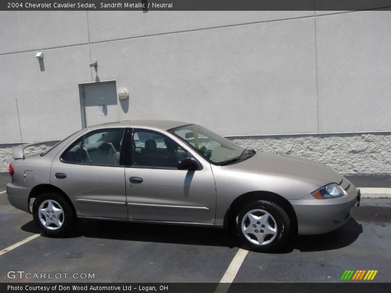 Sandrift Metallic / Neutral 2004 Chevrolet Cavalier Sedan