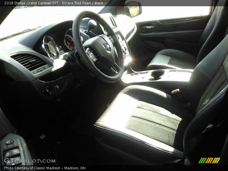 Octane Red Pearl / Black 2018 Dodge Grand Caravan SXT