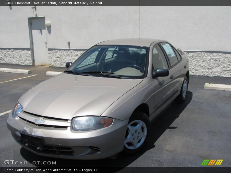 Sandrift Metallic / Neutral 2004 Chevrolet Cavalier Sedan