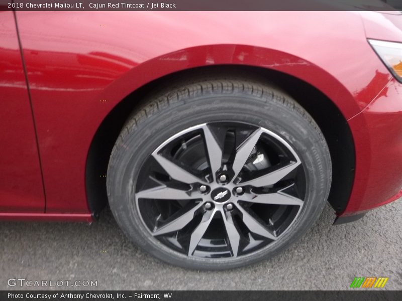 Cajun Red Tintcoat / Jet Black 2018 Chevrolet Malibu LT
