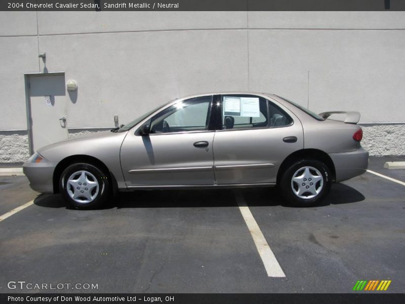 Sandrift Metallic / Neutral 2004 Chevrolet Cavalier Sedan