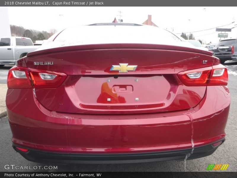Cajun Red Tintcoat / Jet Black 2018 Chevrolet Malibu LT