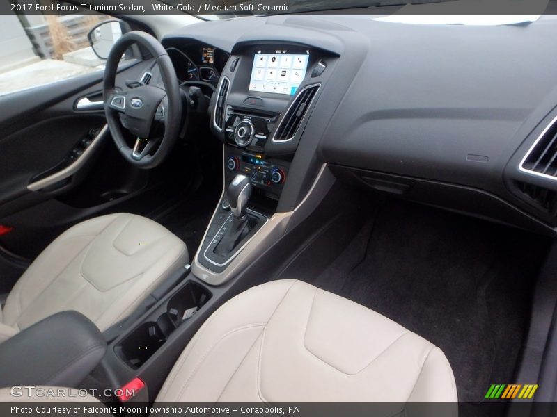 Dashboard of 2017 Focus Titanium Sedan