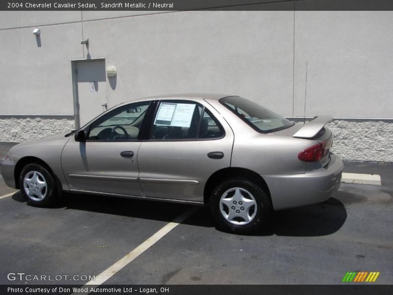 Sandrift Metallic / Neutral 2004 Chevrolet Cavalier Sedan