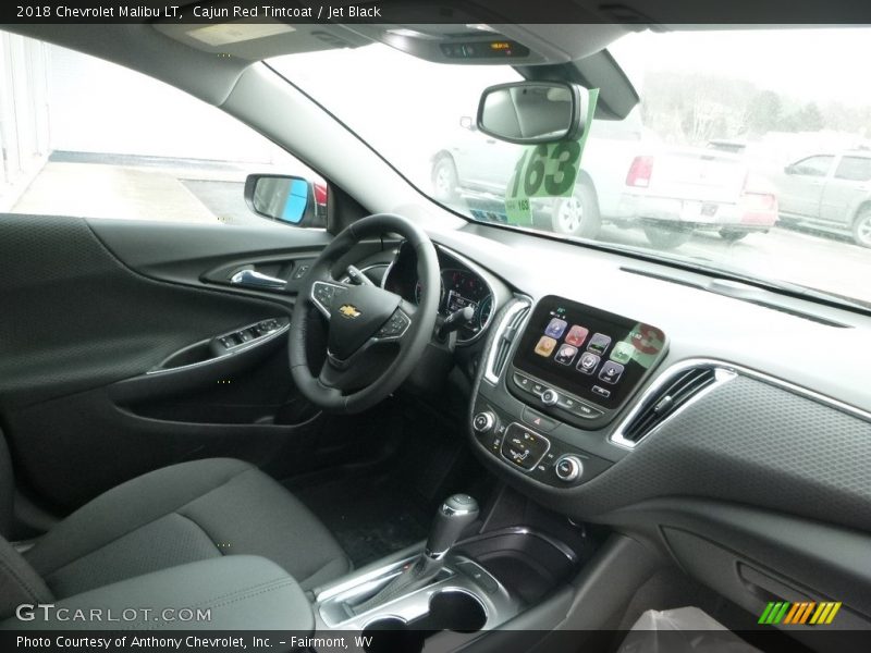 Cajun Red Tintcoat / Jet Black 2018 Chevrolet Malibu LT