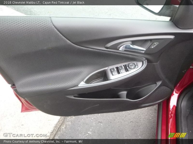 Cajun Red Tintcoat / Jet Black 2018 Chevrolet Malibu LT