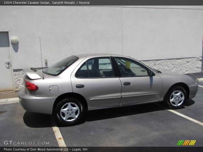 Sandrift Metallic / Neutral 2004 Chevrolet Cavalier Sedan