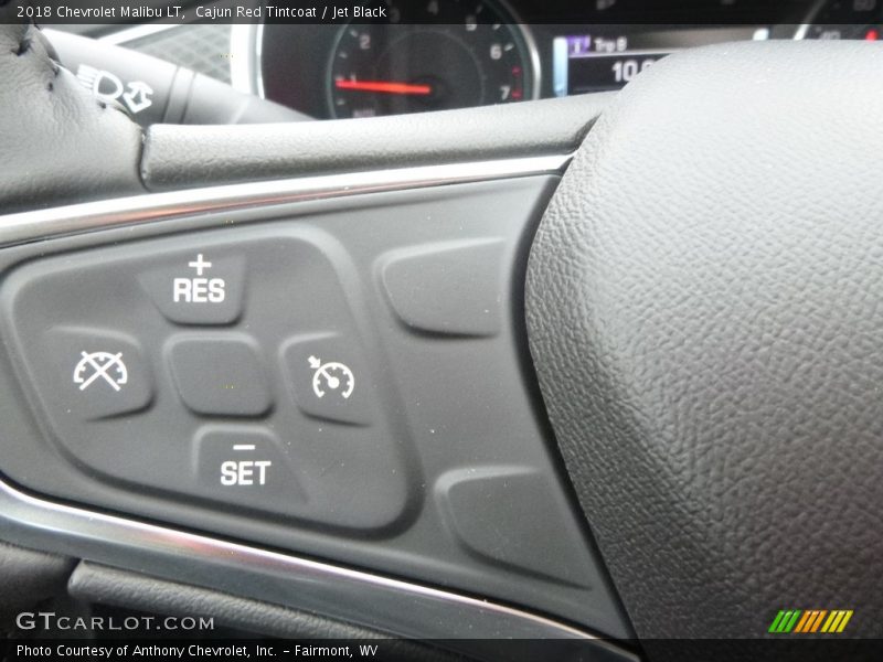 Cajun Red Tintcoat / Jet Black 2018 Chevrolet Malibu LT