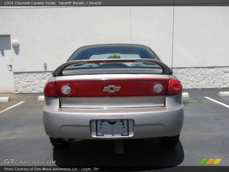 Sandrift Metallic / Neutral 2004 Chevrolet Cavalier Sedan