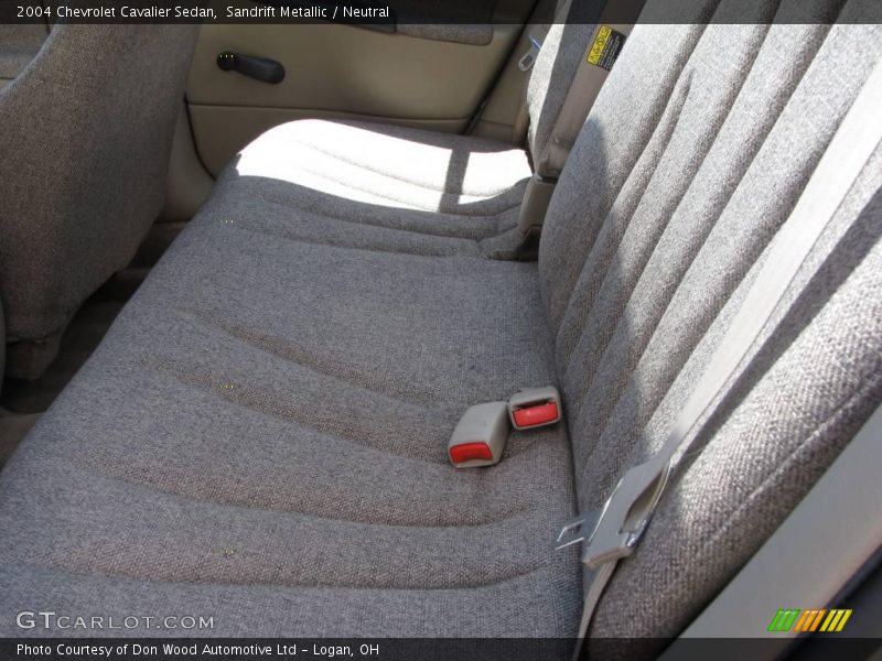 Sandrift Metallic / Neutral 2004 Chevrolet Cavalier Sedan