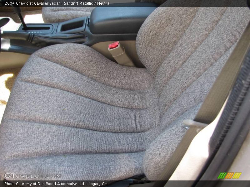 Sandrift Metallic / Neutral 2004 Chevrolet Cavalier Sedan