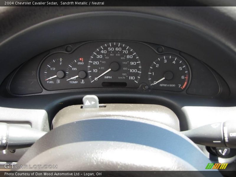 Sandrift Metallic / Neutral 2004 Chevrolet Cavalier Sedan