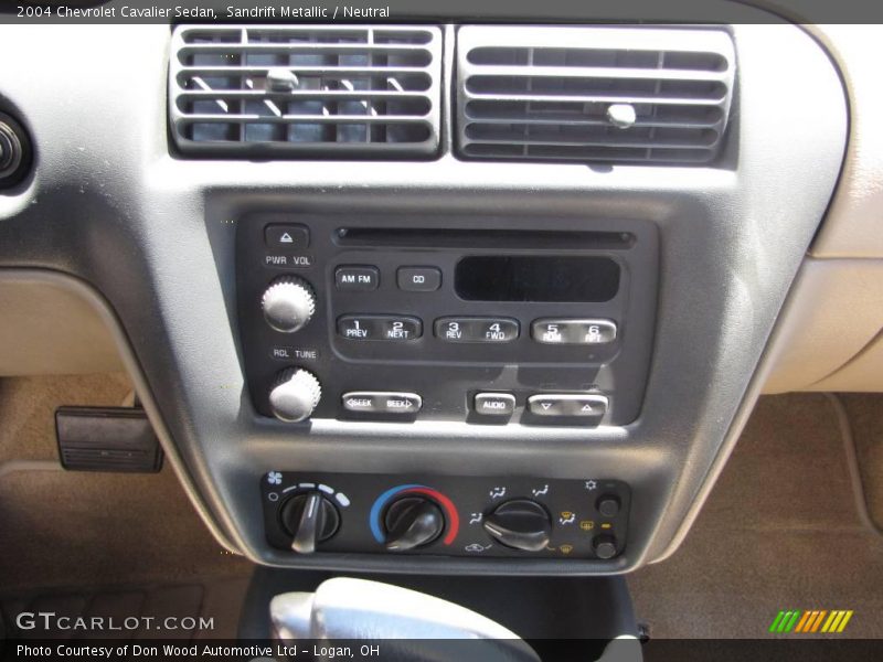 Sandrift Metallic / Neutral 2004 Chevrolet Cavalier Sedan