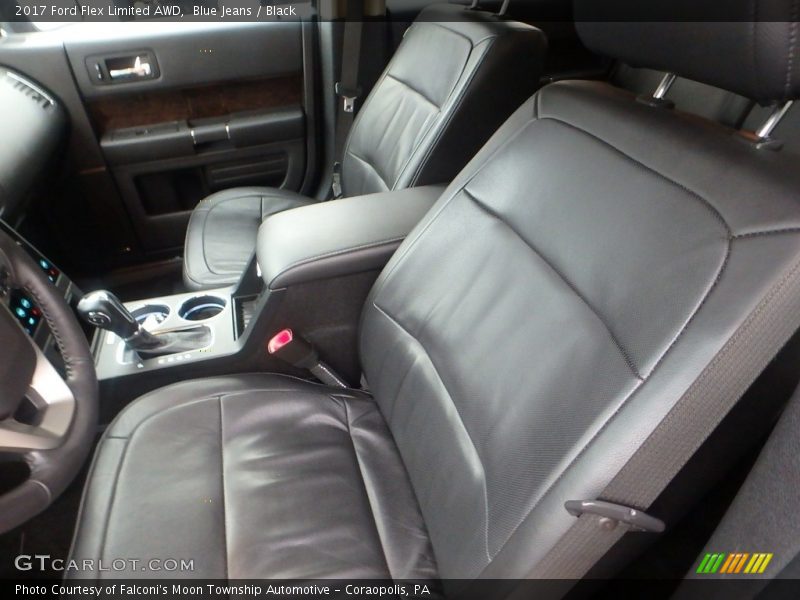 Blue Jeans / Black 2017 Ford Flex Limited AWD