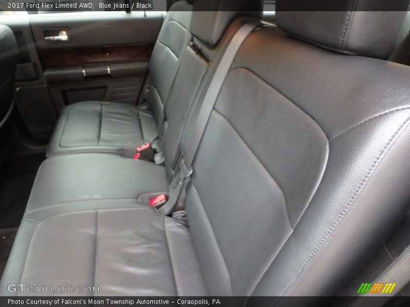 Blue Jeans / Black 2017 Ford Flex Limited AWD