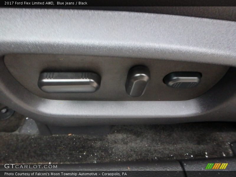 Blue Jeans / Black 2017 Ford Flex Limited AWD