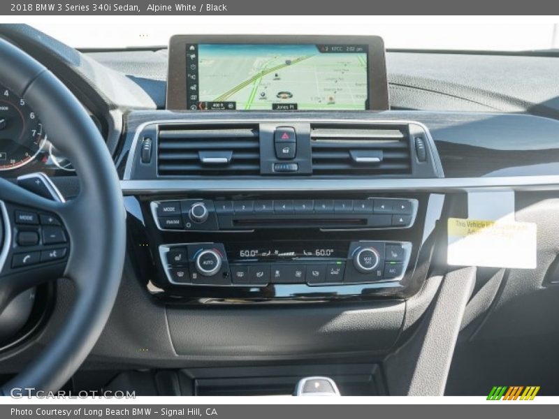 Alpine White / Black 2018 BMW 3 Series 340i Sedan