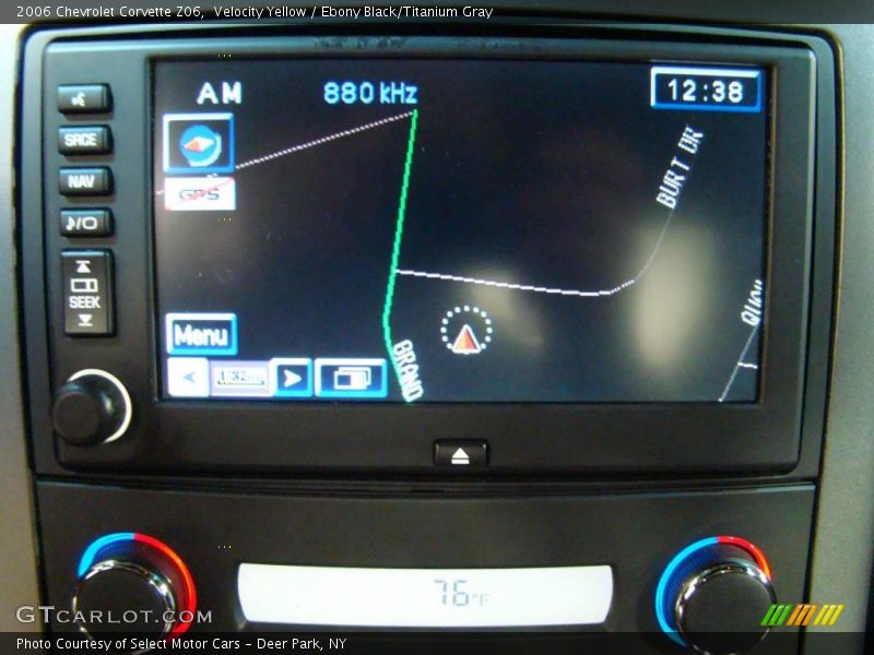 Velocity Yellow / Ebony Black/Titanium Gray 2006 Chevrolet Corvette Z06