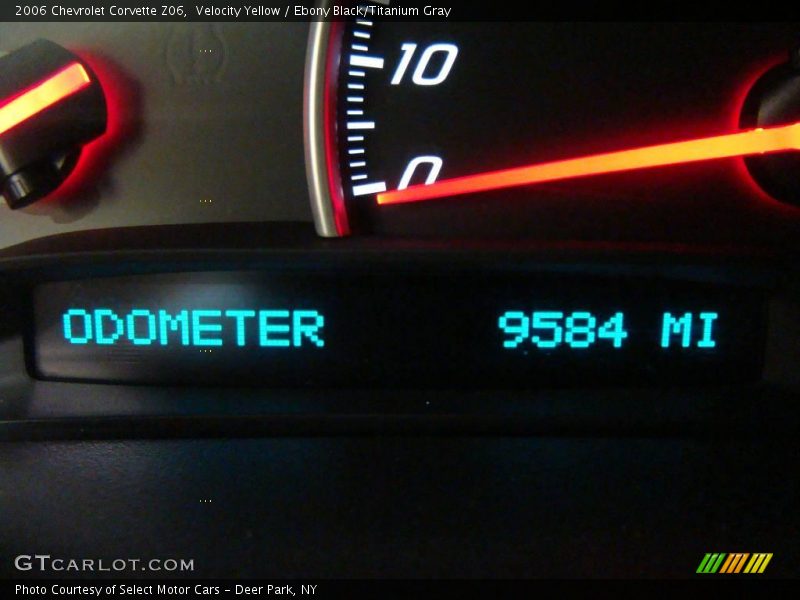 Velocity Yellow / Ebony Black/Titanium Gray 2006 Chevrolet Corvette Z06
