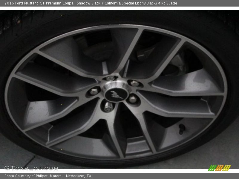 Shadow Black / California Special Ebony Black/Miko Suede 2016 Ford Mustang GT Premium Coupe
