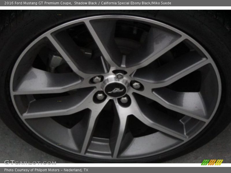 Shadow Black / California Special Ebony Black/Miko Suede 2016 Ford Mustang GT Premium Coupe