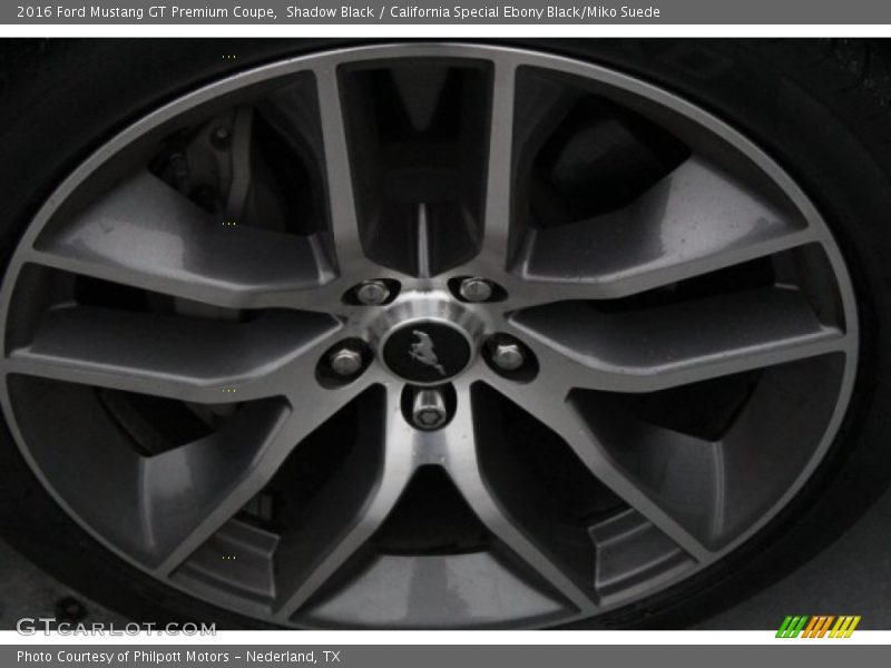 Shadow Black / California Special Ebony Black/Miko Suede 2016 Ford Mustang GT Premium Coupe