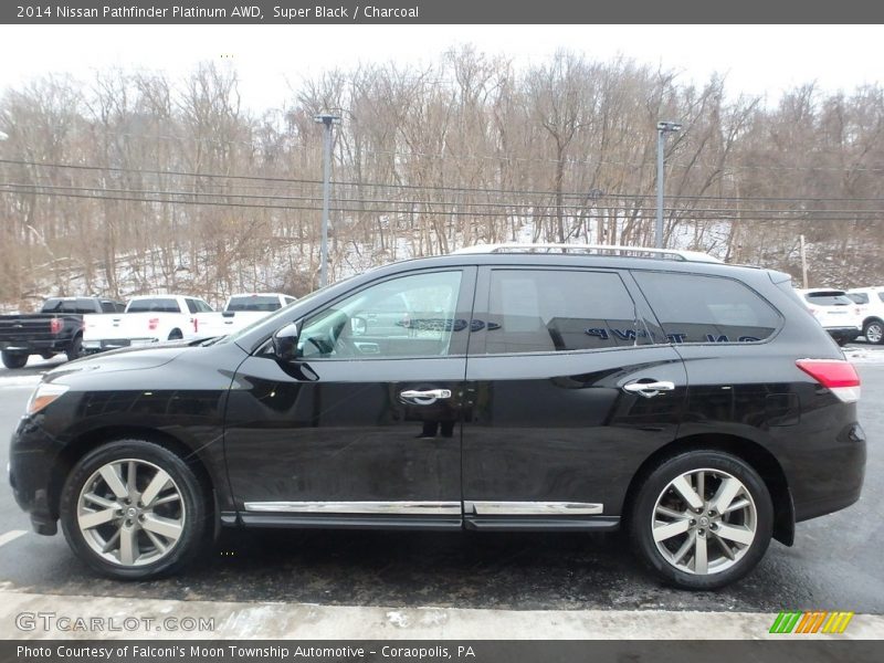 Super Black / Charcoal 2014 Nissan Pathfinder Platinum AWD