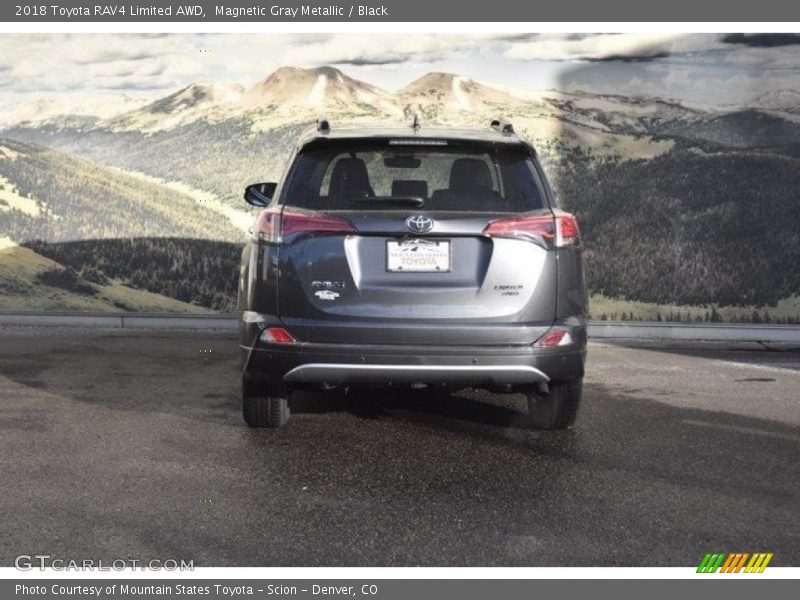Magnetic Gray Metallic / Black 2018 Toyota RAV4 Limited AWD