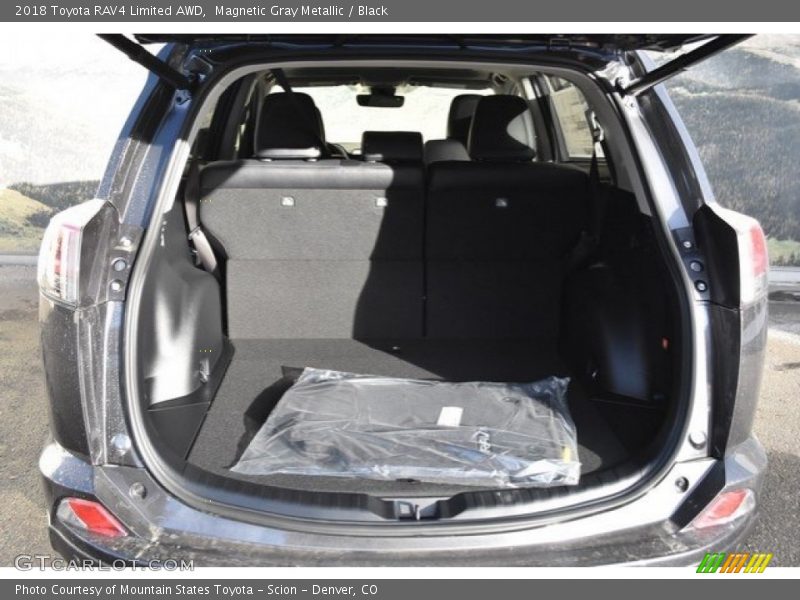 Magnetic Gray Metallic / Black 2018 Toyota RAV4 Limited AWD