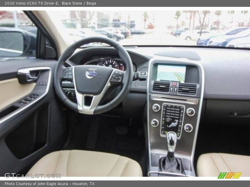 Black Stone / Beige 2016 Volvo XC60 T6 Drive-E