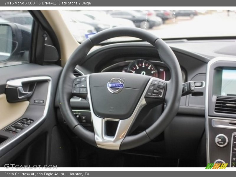 Black Stone / Beige 2016 Volvo XC60 T6 Drive-E