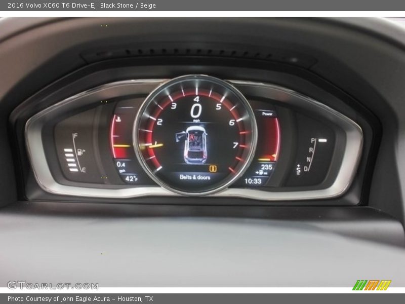 Black Stone / Beige 2016 Volvo XC60 T6 Drive-E