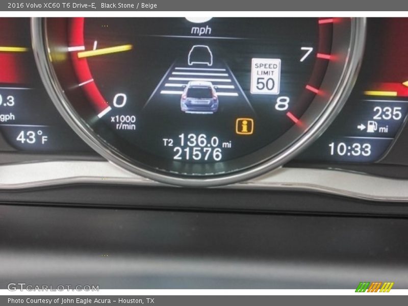 Black Stone / Beige 2016 Volvo XC60 T6 Drive-E