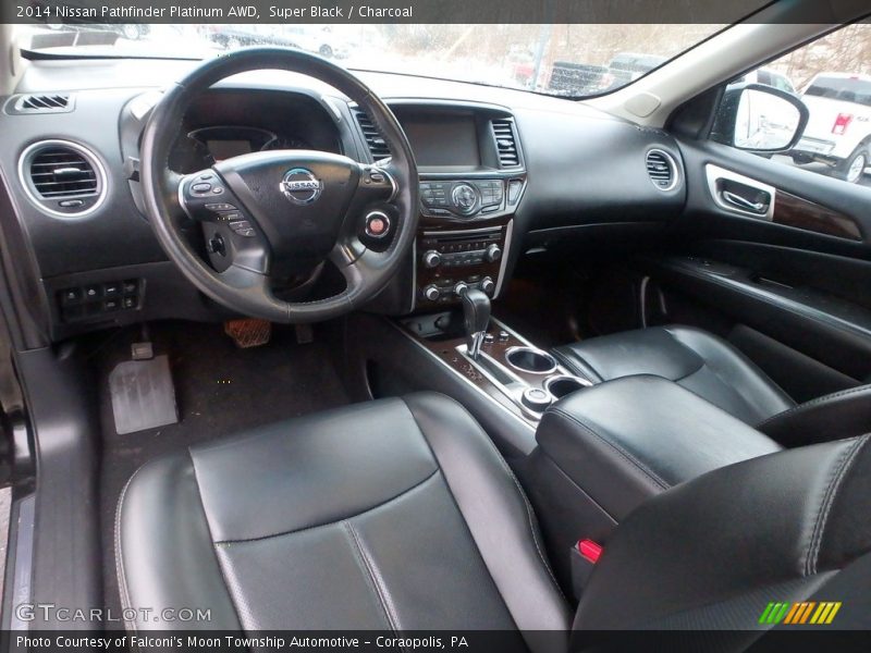 Super Black / Charcoal 2014 Nissan Pathfinder Platinum AWD