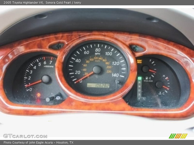 Sonora Gold Pearl / Ivory 2005 Toyota Highlander V6