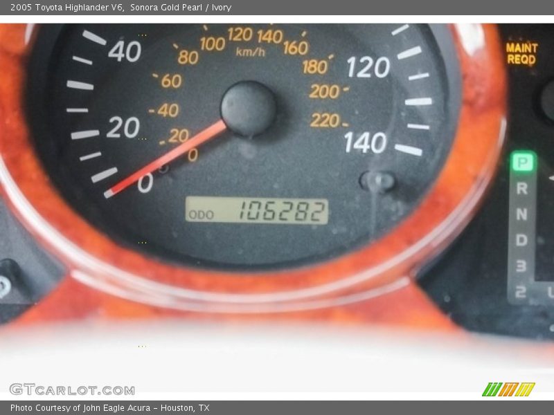 Sonora Gold Pearl / Ivory 2005 Toyota Highlander V6