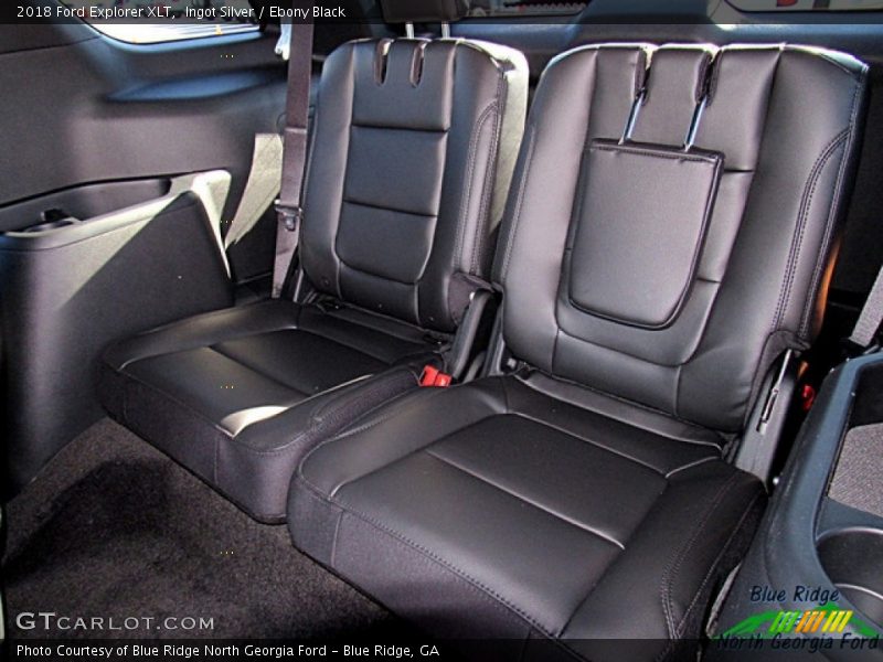 Ingot Silver / Ebony Black 2018 Ford Explorer XLT