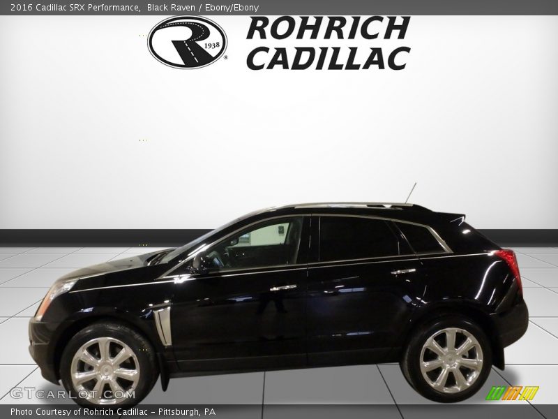 Black Raven / Ebony/Ebony 2016 Cadillac SRX Performance