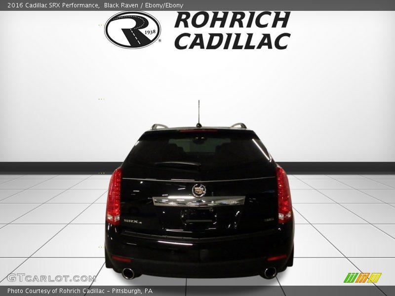 Black Raven / Ebony/Ebony 2016 Cadillac SRX Performance