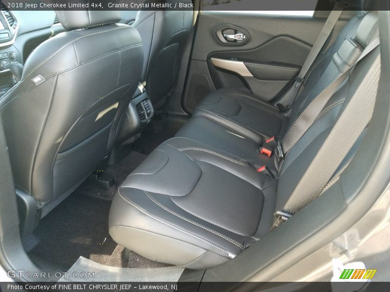 Granite Crystal Metallic / Black 2018 Jeep Cherokee Limited 4x4