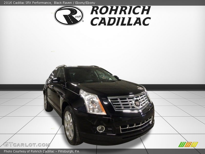Black Raven / Ebony/Ebony 2016 Cadillac SRX Performance