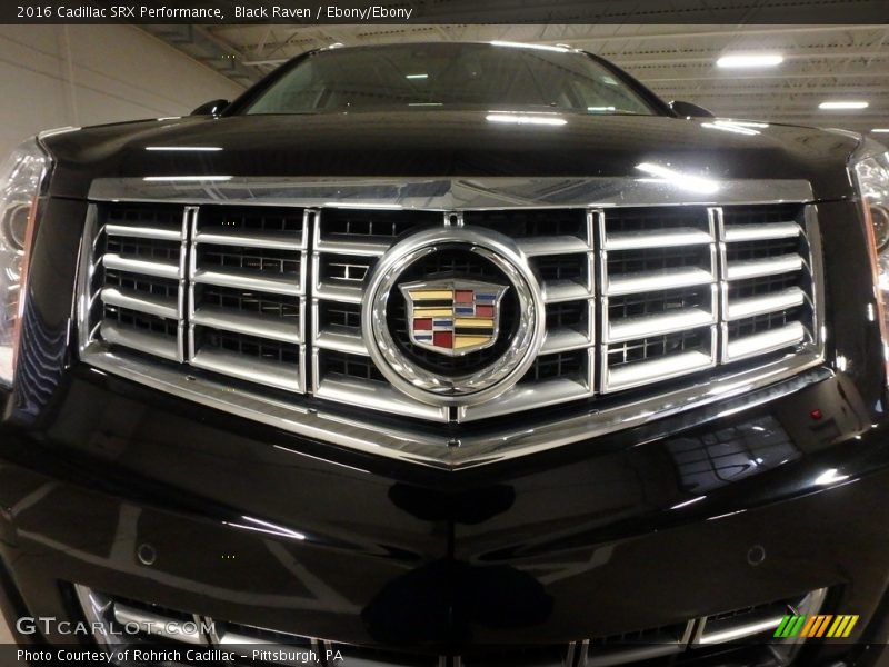 Black Raven / Ebony/Ebony 2016 Cadillac SRX Performance